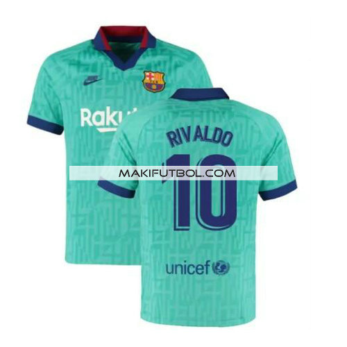 camiseta Rivaldo 10 barcelona 2019-2020 tercera equipacion