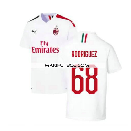 camiseta Rodriguez 68 ac milan 2019-2020 segunda equipacion