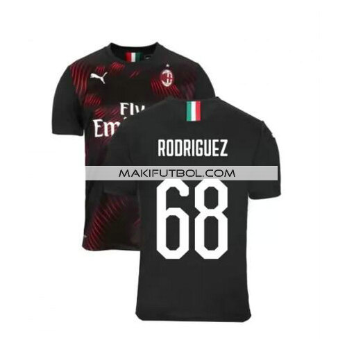 camiseta Rodriguez 68 ac milan 2019-2020 tercera equipacion