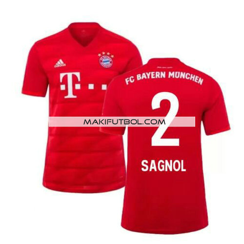 camiseta Sagnol 2 bayern munich 2019-2020 primera equipacion