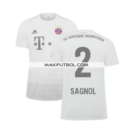 camiseta Sagnol 2 bayern munich 2019-2020 segunda equipacion