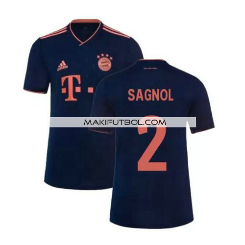 camiseta Sagnol 2 bayern munich 2019-2020 tercera equipacion