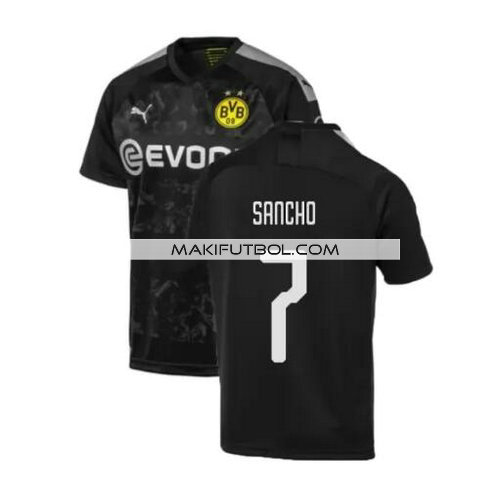 camiseta Sancho 7 borussia dortmund 2019-2020 segunda equipacion