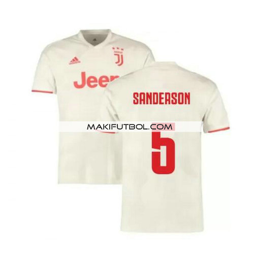 camiseta Sanderson 5 juventus 2019-2020 segunda equipacion