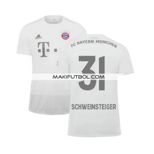 camiseta Schweinsteiger 31 bayern munich 2019-2020 segunda equipacion
