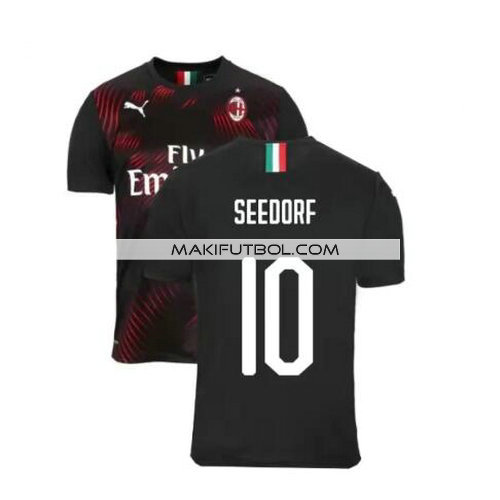 camiseta Seedorf 10 ac milan 2019-2020 tercera equipacion