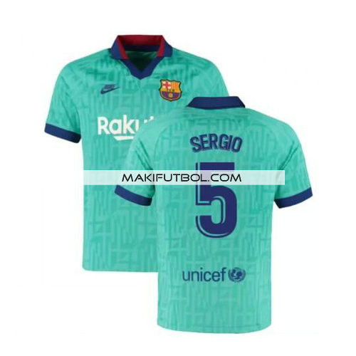 camiseta Sergio 5 barcelona 2019-2020 tercera equipacion