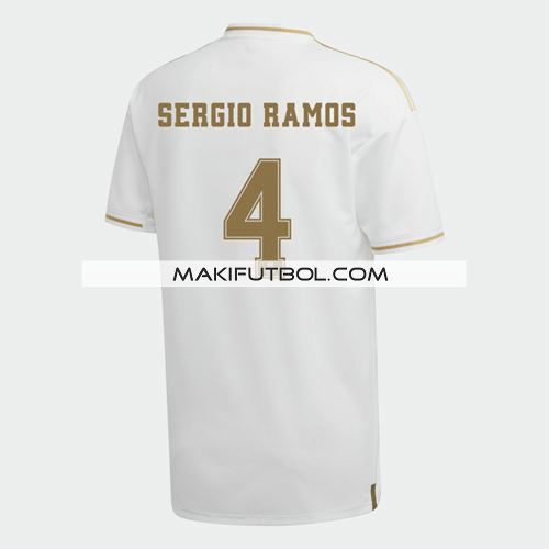 camiseta Sergio Ramos 4 real madrid 2019-2020 primera equipacion