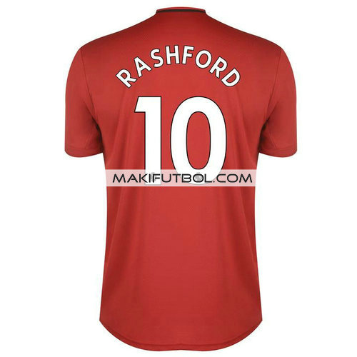 camiseta Rashford 10 manchester united 2019-2020 primera equipacion