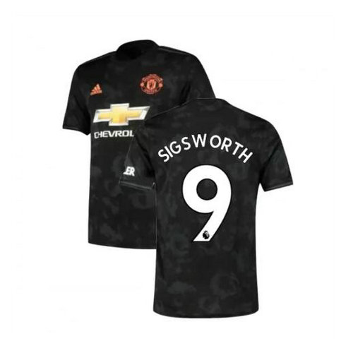 camiseta Sigsworth 9 manchester united 2019-2020 tercera equipacion