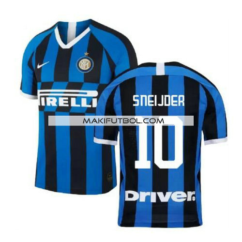 camiseta Sneijder 10 inter milan 2019-2020 primera equipacion