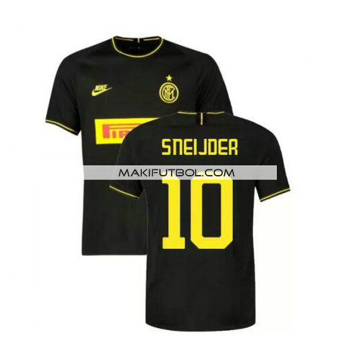 camiseta Sneijder 10 inter milan 2019-2020 tercera equipacione