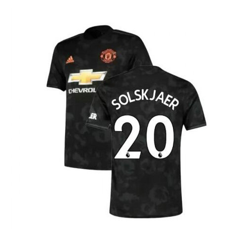 camiseta Solskjaer 20 manchester united 2019-2020 tercera equipacion