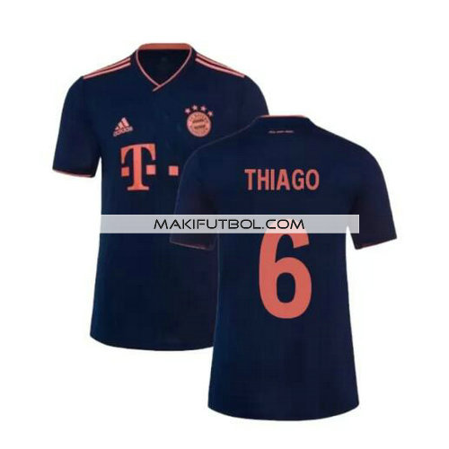 camiseta Thiago 6 bayern munich 2019-2020 tercera equipacion
