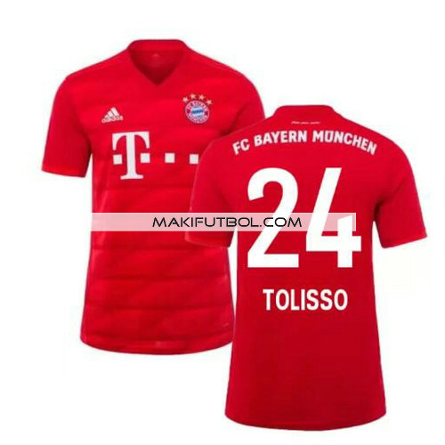 camiseta Tolisso 24 bayern munich 2019-2020 primera equipacion