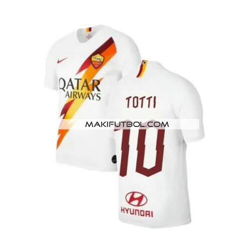 camiseta Totti 10 as roma 2019-2020 segunda equipacion