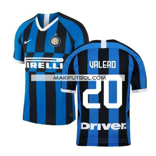 camiseta Valero 20 inter milan 2019-2020 primera equipacion