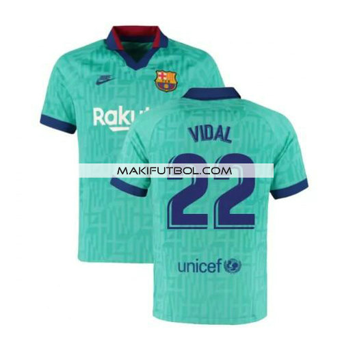 camiseta Vidal 22 barcelona 2019-2020 tercera equipacion