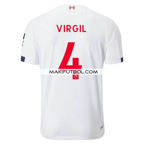 camiseta Virgil 4 liverpool 2019-2020 segunda equipacion