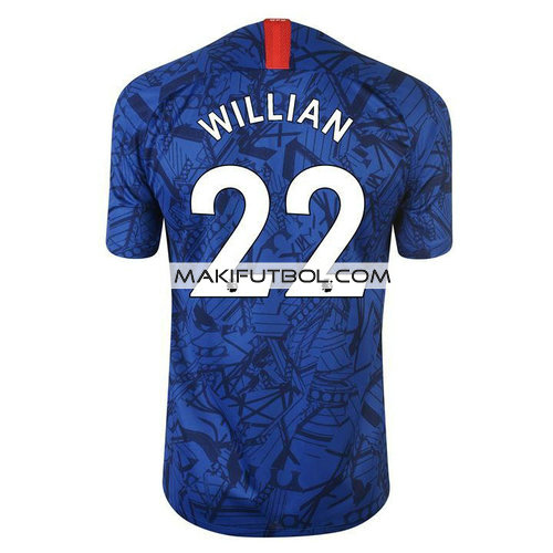 camiseta Willian 22 chelsea 2019-2020 primera equipacion