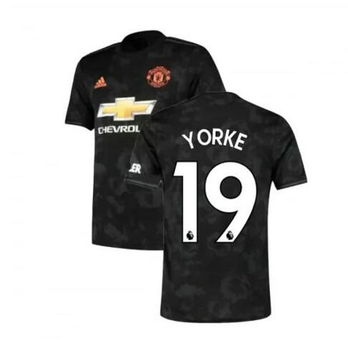 camiseta Yorke 19 manchester united 2019-2020 tercera equipacion