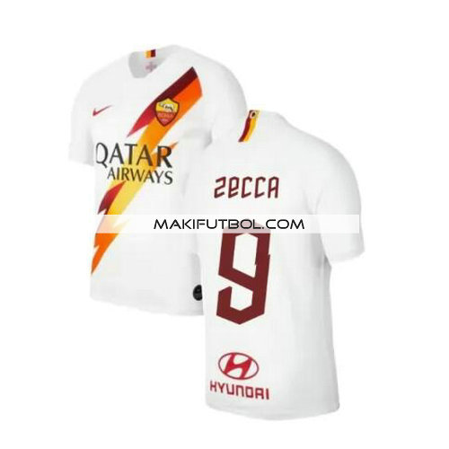 camiseta Zecca 9 as roma 2019-2020 segunda equipacion