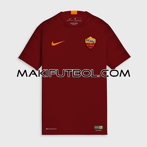 camiseta as roma 2018-2019 primera equipacion