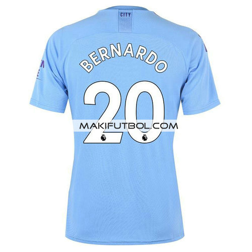 camiseta bernardo 20 manchester city 2019-2020 primera equipacion