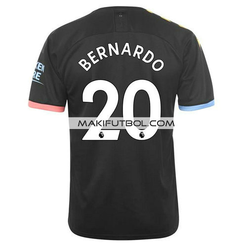 camiseta Bernardo 20 manchester city 2019-2020 segunda equipacion