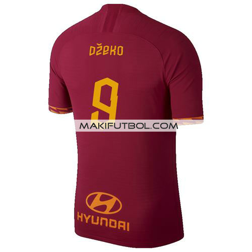 camiseta dzeko 9 as roma 2019-2020 primera equipacion