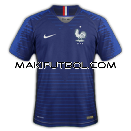 camiseta francia mundial 2018 primera equipacion