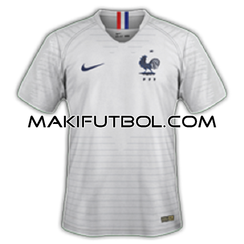 camiseta francia mundial 2018 segunda equipacion