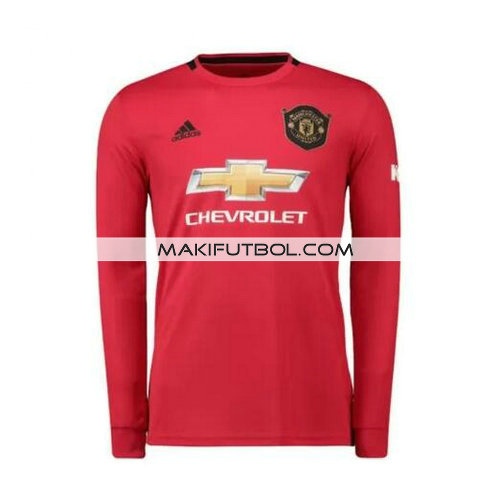 camiseta manga larga manchester united 2019-2020 primera equipacion