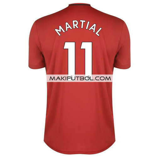 camiseta Martial 11 manchester united 2019-2020 primera equipacion