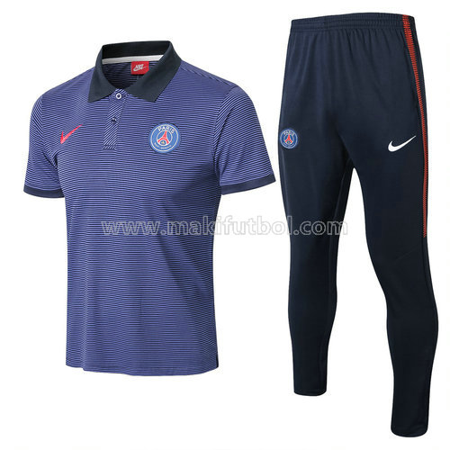 camiseta paris saint germain polo 2019-2020 azul