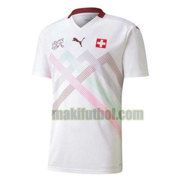 camiseta suiza 2021 segunda equipacion