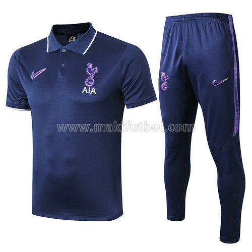 camiseta tottenham hotspur polo 2019-2020 púrpura