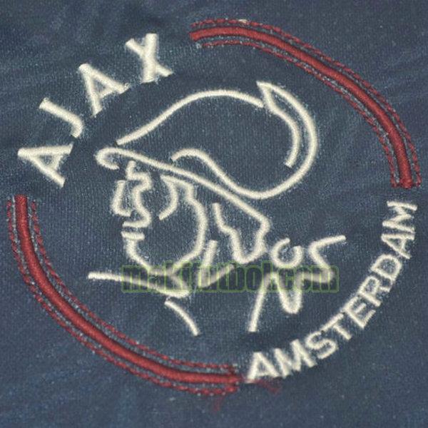 camisetas ajax 1994-1995 segunda ml azul