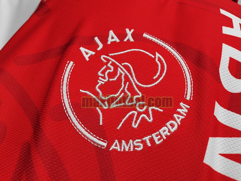 camisetas ajax 1994 95 primera player rojo