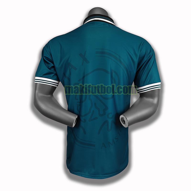 camisetas ajax 1994 95 segunda player azul