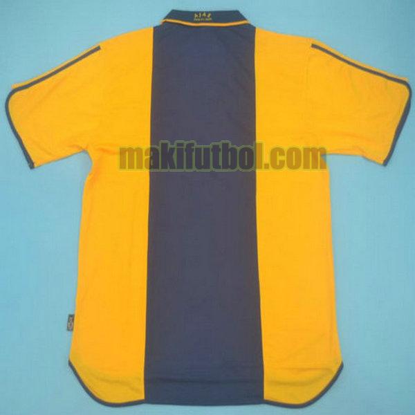 camisetas ajax 2000-2001 segunda amarillo