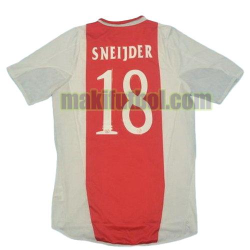camisetas ajax 2004-2005 primera sneijder 18