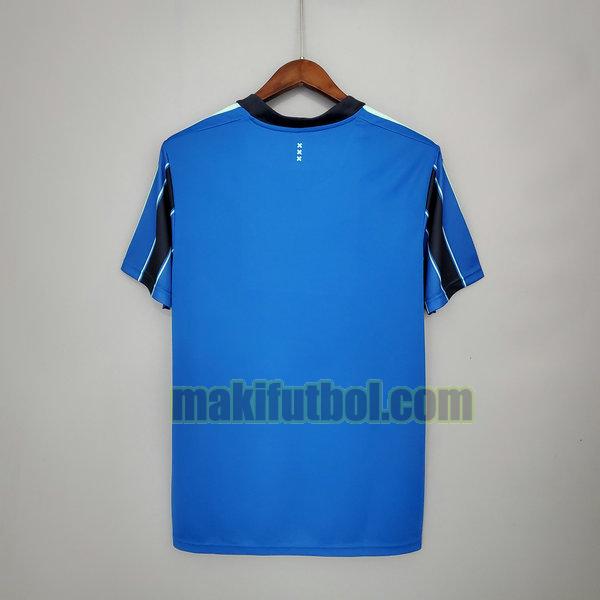 camisetas ajax 2021 2022 segunda azul