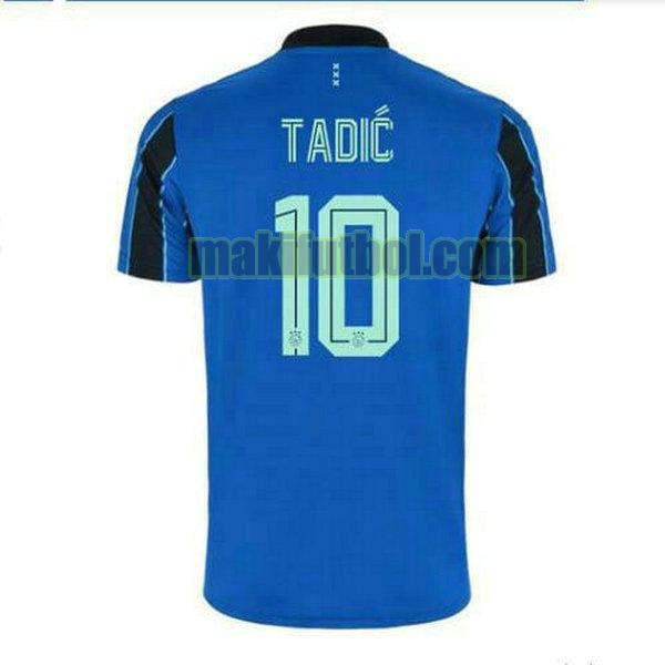 camisetas ajax 2021 2022 segunda tadic 10 azul