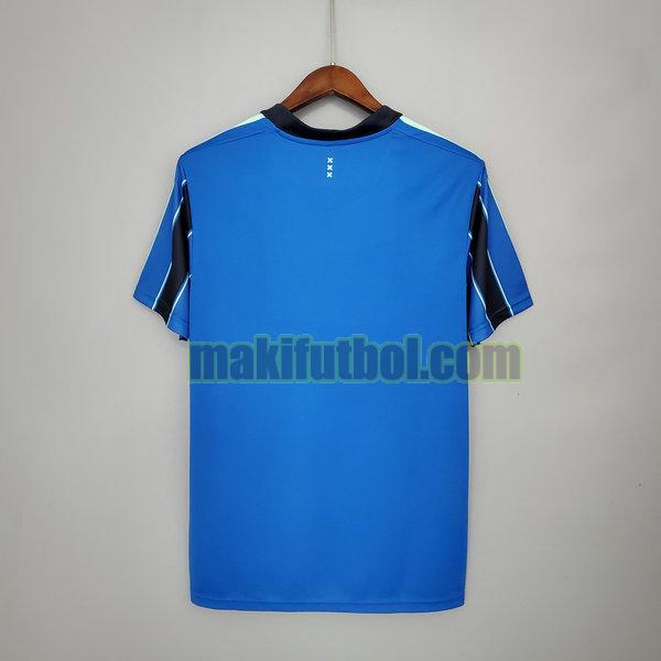 camisetas ajax 2021 2022 segunda tailandia azul