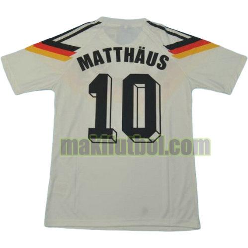 camisetas alemania 1990 primera matthaus 10