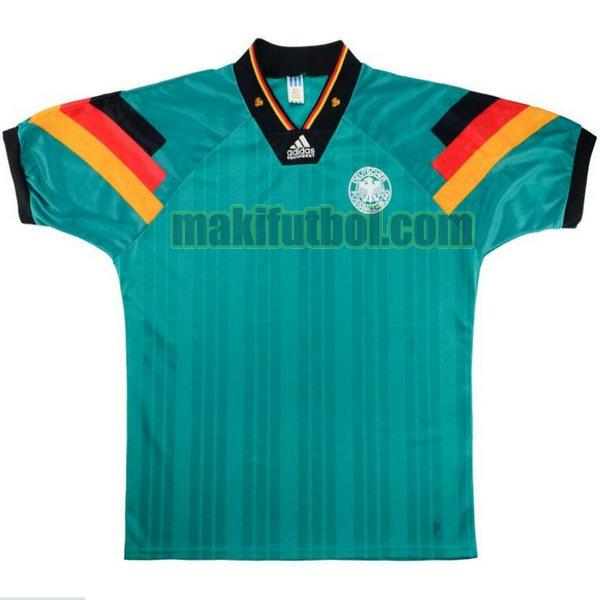 camisetas alemania 1992 segunda verde