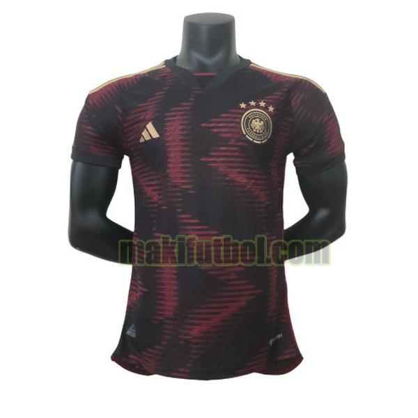 camisetas alemania 2022 segunda player rojo