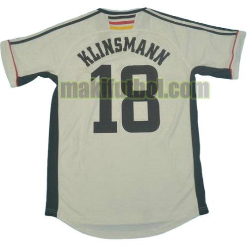 camisetas alemania copa mundial 1998 primera klinsmann 18