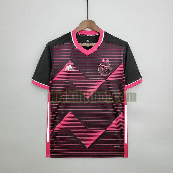 camisetas argelia 2021 2022 entrenamiento rosa negro